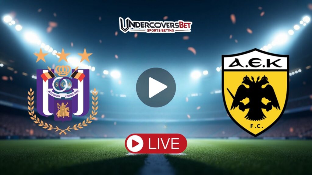 Άντερλεχτ – ΑΕΚ Κανάλι – Live Streaming (21/08)