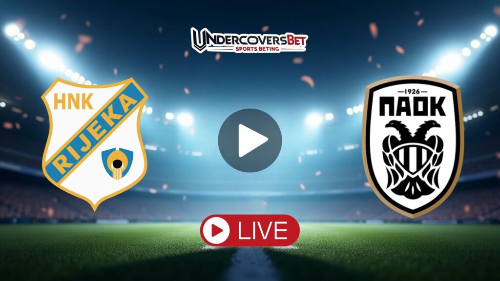 Ριέκα – ΠΑΟΚ Κανάλι – Live Streaming (21/08)