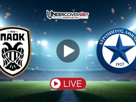 ΠΑΟΚ – Ατρόμητος Κανάλι – Live Streaming (31/08)
