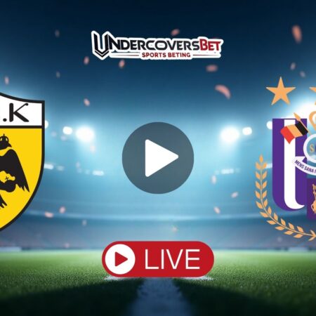 ΑΕΚ – Άντερλεχτ Κανάλι – Live Streaming (28/08)