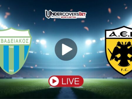 Λεβαδειακός – ΑΕΚ Κανάλι – Live Streaming (14/09)