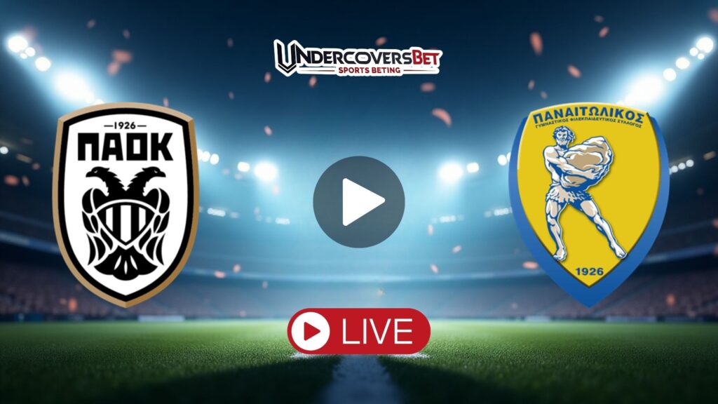 ΠΑΟΚ - Παναιτωλικός Κανάλι - Live Streaming - Ώρα (20/09)