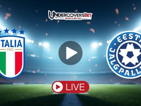 Ιταλία – Εσθονία Κανάλι – Live Streaming (05/09)