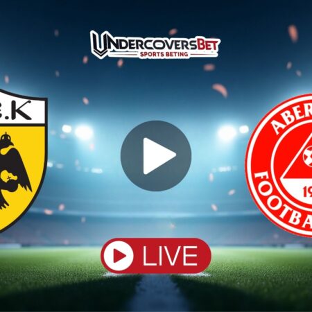 ΑΕΚ – Άμπερντίν Κανάλι – Live Streaming (23/10)