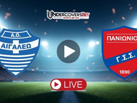 Αιγάλεω – Πανιώνιος Κανάλι Live Streaming (19/10) | Που να το δω