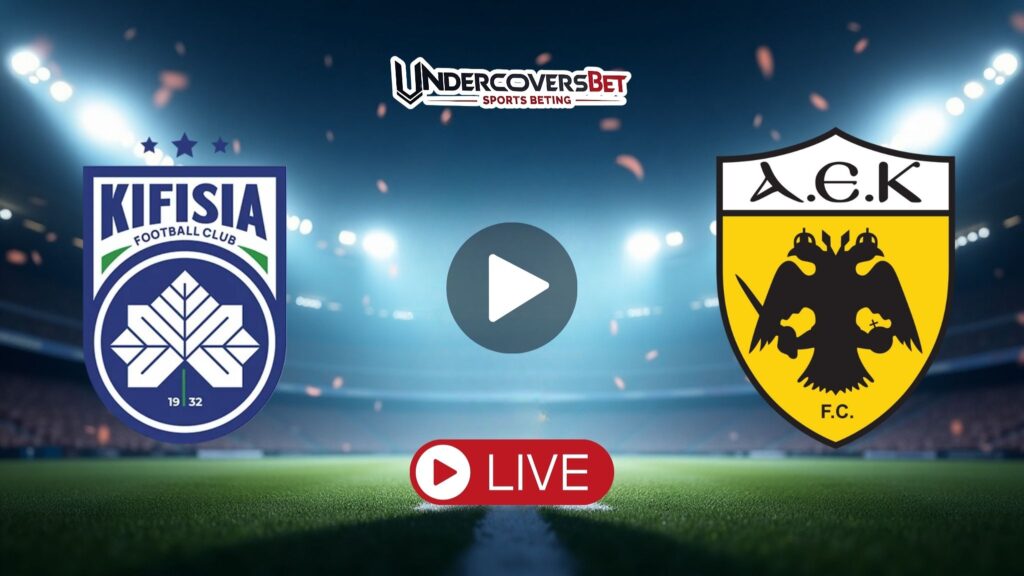 Κηφισιά - ΑΕΚ Κανάλι Live Streaming (05/10) | Εδώ θα το δείξει