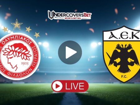 Ολυμπιακός – ΑΕΚ Κανάλι – Live Streaming (26/10) | Που το δείχνει