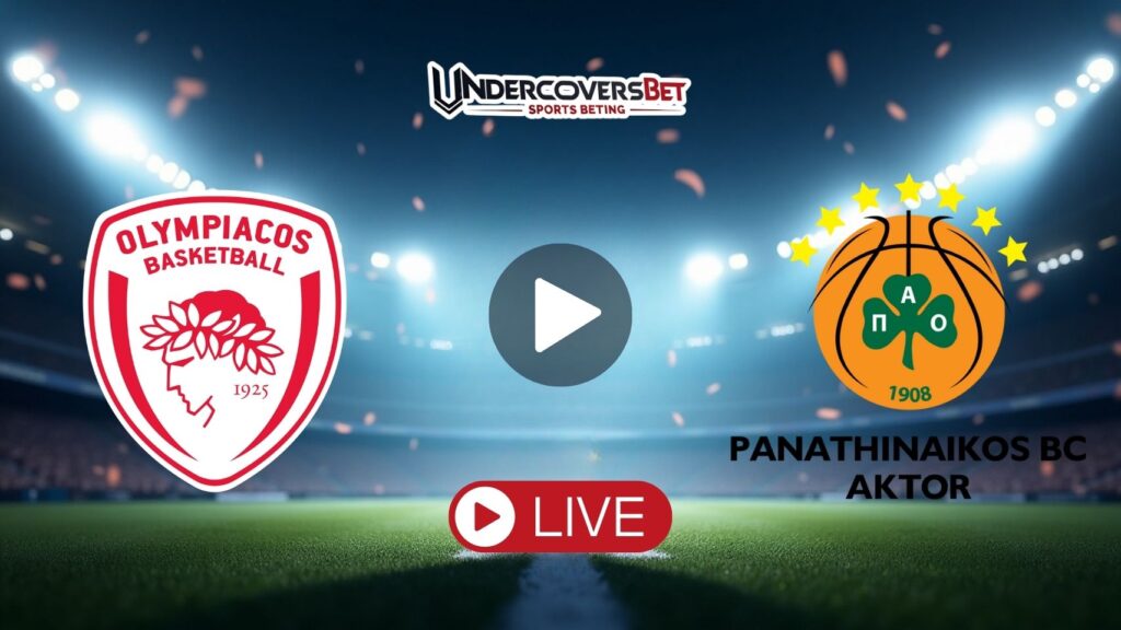 Ολυμπιακός - Παναθηναϊκός Κανάλι Live Streaming Μετάδοση (12/10)