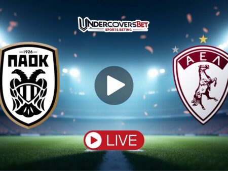 ΠΑΟΚ – ΑΕΛ Novibet Κανάλι – Live Streaming (29/10)