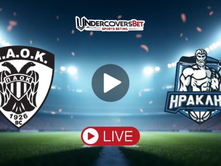 ΠΑΟΚ – Ηρακλής Κανάλι Live Streaming (11/10) | Που το δείχνει