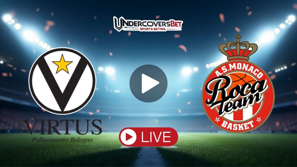 Βίρτους Μπολόνια - Μονακό Κανάλι Live Streaming (15/10)