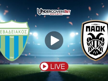 Λεβαδειακός – ΠΑΟΚ Κανάλι – Live Streaming (30/11)