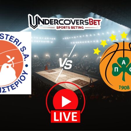 Περιστέρι – Παναθηναϊκός Κανάλι – Live Streaming (08/11)