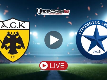 ΑΕΚ – Ατρόμητος Κανάλι – Live Streaming (07/12)