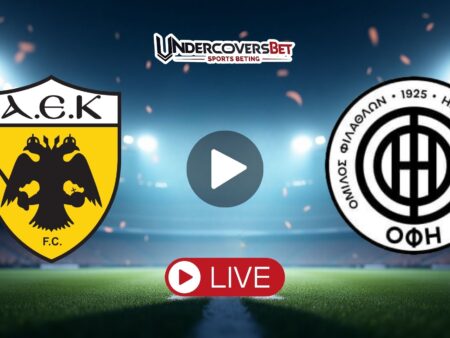 ΑΕΚ – ΟΦΗ Κανάλι – Live Streaming (21/12)