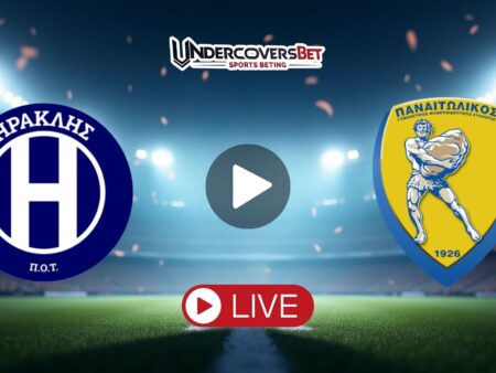 Ηρακλής – Παναιτωλικός Κανάλι – Live Streaming (04/12)
