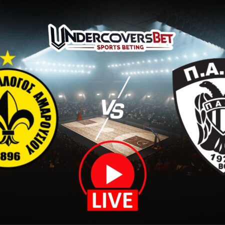 Μαρούσι – ΠΑΟΚ Κανάλι – Live Streaming (14/12)