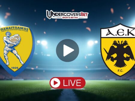 Παναιτωλικός – ΑΕΚ Κανάλι – Live Streaming (14/12)