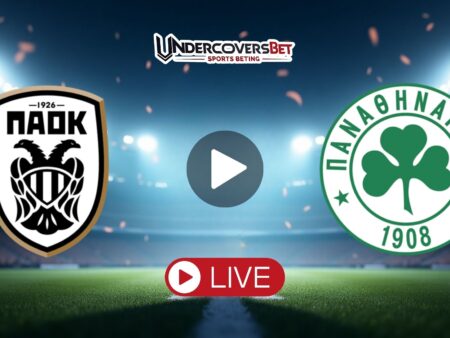 ΠΑΟΚ – Παναθηναϊκός Κανάλι – Live Streaming (21/12)