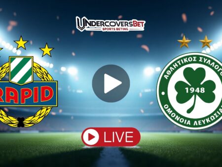 Ραπίντ Βιέννης – Ομόνοια Κανάλι – Live Streaming (11/12)