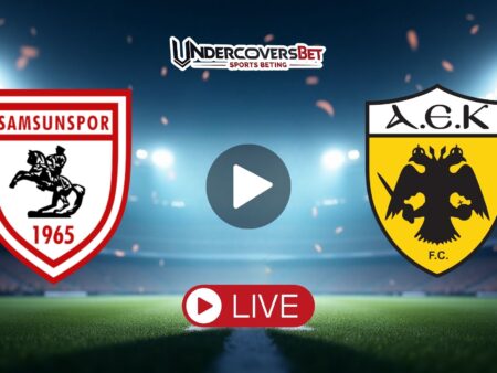 Σαμσουνσπόρ – ΑΕΚ Κανάλι – Live Streaming (11/12)