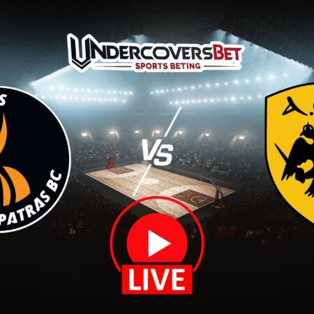 Προμηθέας Πάτρας – ΑΕΚ Κανάλι – Live Streaming (03/01/26)