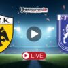 ΑΕΚ – Ουνιβερσιτάτεα Κραϊόβα Κανάλι – Live Streaming (18/12)