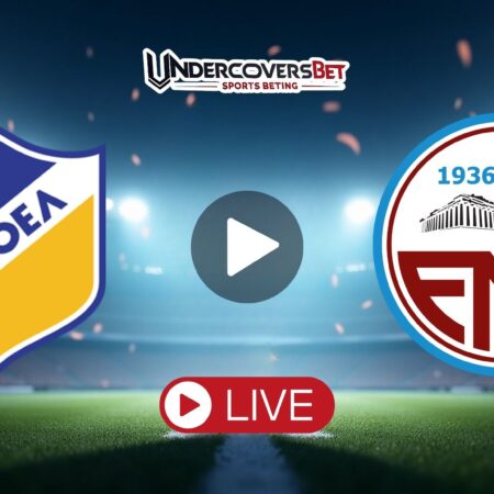 ΑΠΟΕΛ – Ένωσις Νέων Παραλιμνίου Κανάλι – Live Streaming (03/01/26)