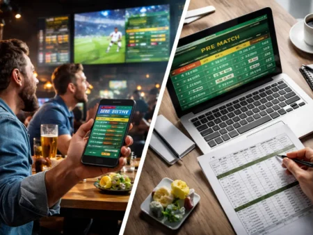 Pre Game ή Live Betting: Συμβουλές και ποιο πρέπει να επιλέξεις