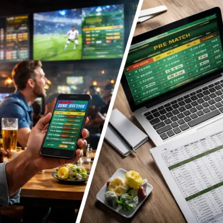 Pre Game ή Live Betting: Συμβουλές και ποιο πρέπει να επιλέξεις