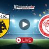 ΑΕΚ – Ολυμπιακός Κανάλι – Live Streaming (01/02/26)
