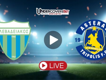 Λεβαδειακός – Αστέρας Τρίπολης Κανάλι – Live Streaming (01/02/26)