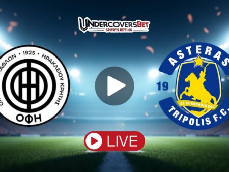 ΟΦΗ – Αστέρας Τρίπολης Κανάλι – Live Streaming (11/01/26)