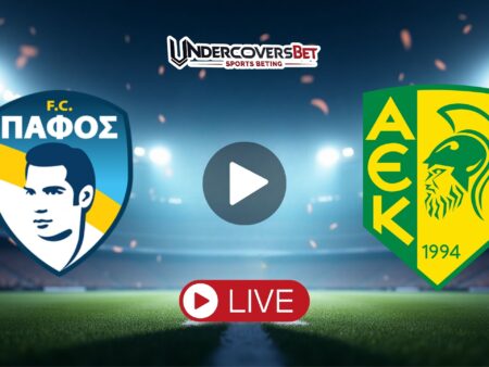 Πάφος – ΑΕΚ Λάρνακας Κανάλι – Live Streaming (25/01/26)