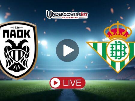 ΠΑΟΚ – Μπέτις Κανάλι – Live Streaming (22/01/26)