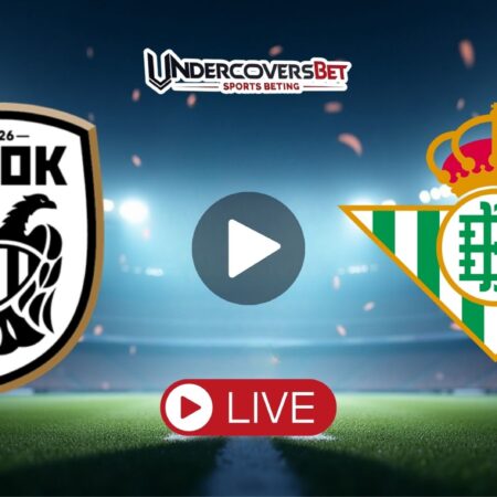 ΠΑΟΚ – Μπέτις Κανάλι – Live Streaming (22/01/26)