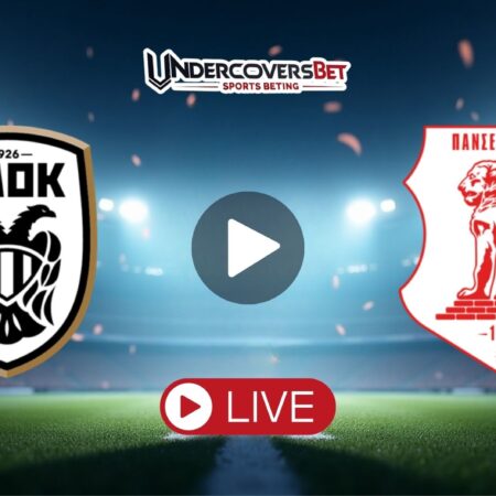 ΠΑΟΚ – Πανσερραϊκός Κανάλι – Live Streaming (01/02/26)