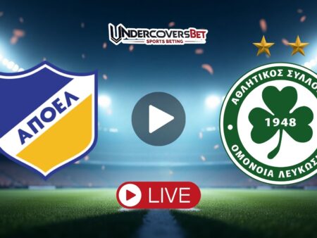 ΑΠΟΕΛ – Ομόνοια (22/02/26) Κανάλι – Live Streaming | Που το δείχνει