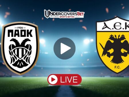 ΠΑΟΚ – ΑΕΚ (15/02/26) Κανάλι – Live Streaming | Που το δείχνει