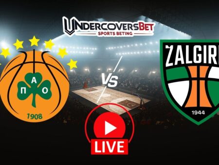 Παναθηναϊκός – Ζαλγκίρις Κάουνας (12/03/26) Κανάλι – Live Streaming