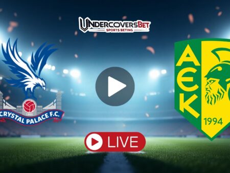 Κρίσταλ Πάλας – ΑΕΚ Λάρνακας (12/03/26) Κανάλι – Live Streaming