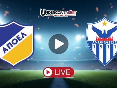 ΑΠΟΕΛ – Ανόρθωση (08/03/26) Κανάλι – Live Streaming