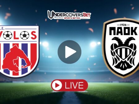Βόλος ΝΠΣ – ΠΑΟΚ (22/03/26) Κανάλι – Live Streaming