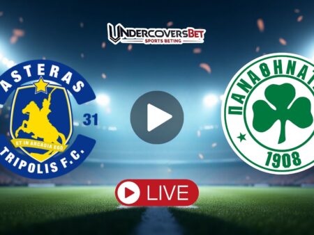 Αστέρας Τρίπολης – Παναθηναϊκός (22/03/26) Κανάλι – Live Streaming