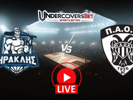 Ηρακλής – ΠΑΟΚ (18/04/26) Κανάλι – Live Streaming