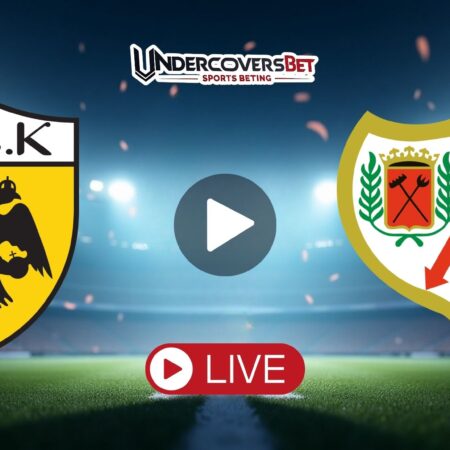 ΑΕΚ – Ράγιο Βαγιεκάνο (16/04/26) Κανάλι – Live Streaming