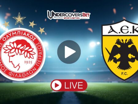 Ολυμπιακός – ΑΕΚ (05/04/26) Κανάλι – Live Streaming | Που το δείχνει