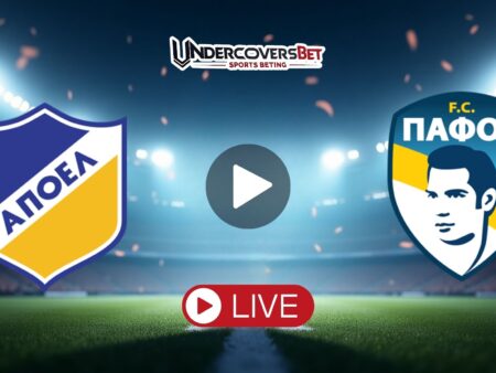 ΑΠΟΕΛ – Πάφος (26/04/26) Κανάλι – Live Streaming