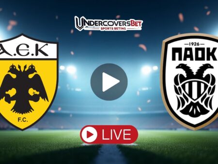 ΑΕΚ – ΠΑΟΚ (19/04/26) Κανάλι – Live Streaming