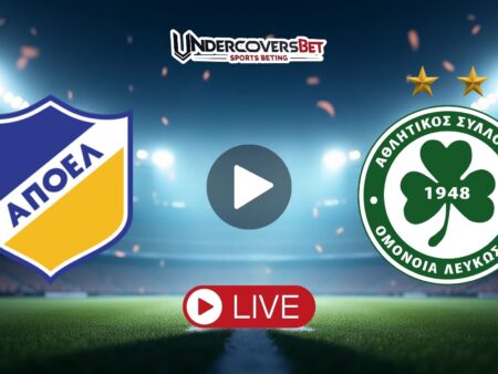 ΑΠΟΕΛ – Ομόνοια κανάλι – Live Streaming (16/05)